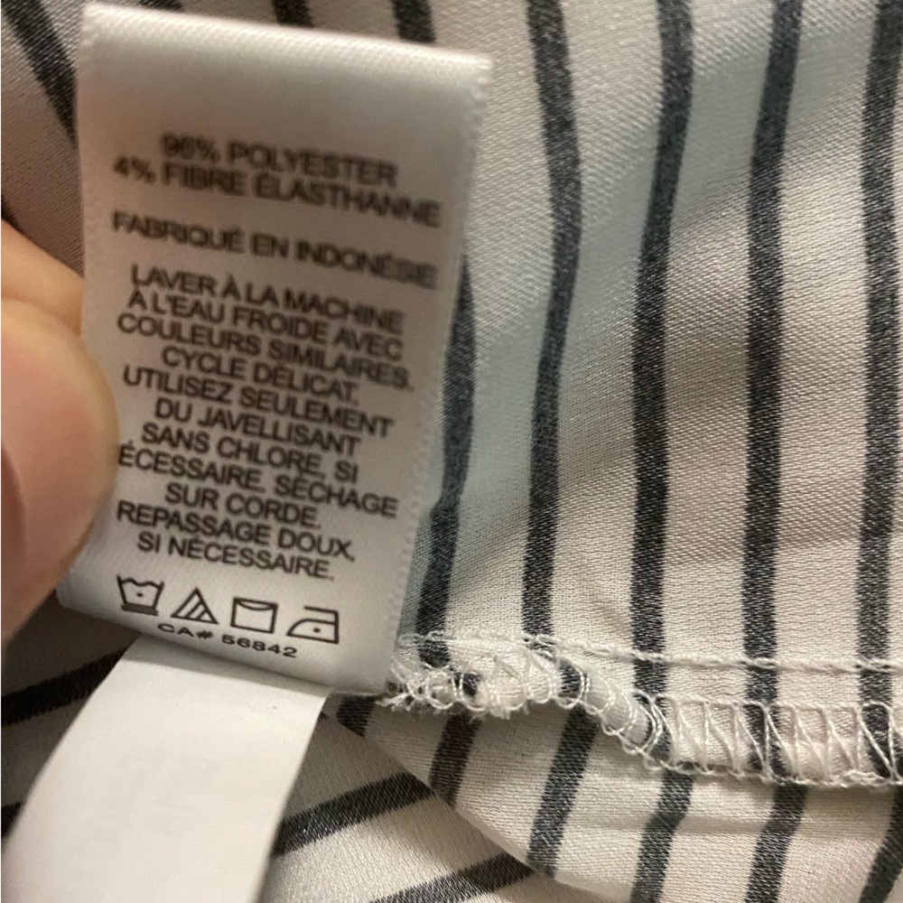 SALE!!! Express striped blouse—S - Picture 4 of 6